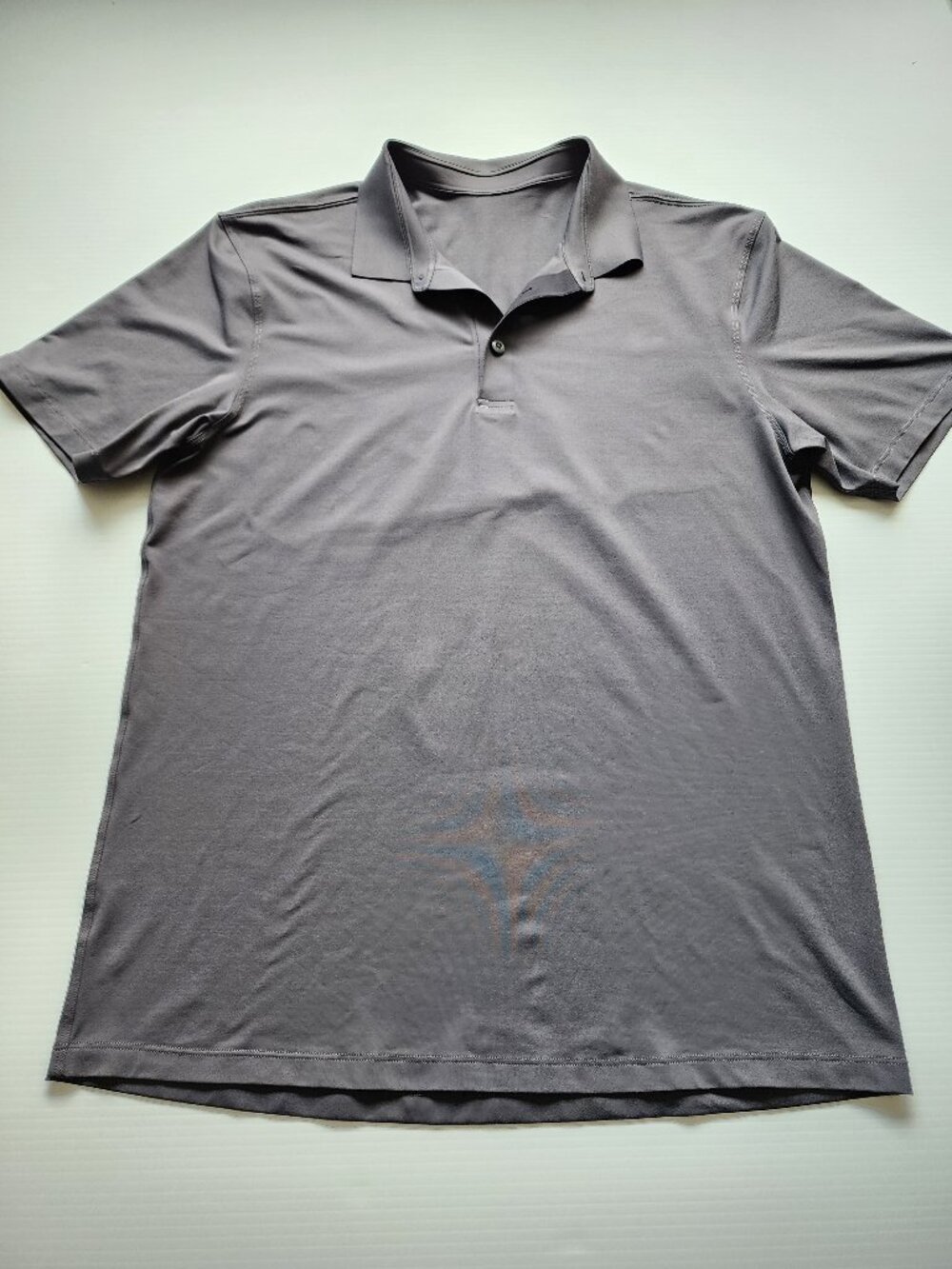 Lululemon Propel Polo - Men's Medium - Dark Ash - EUC